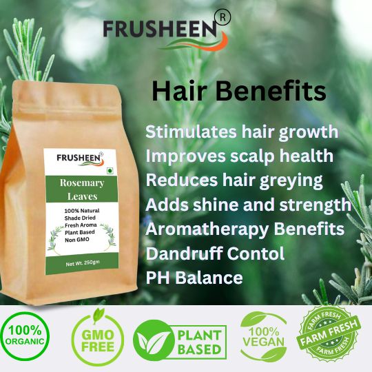 Rosemary Dried Leaves, Premium, for Hair Growth, Herbal Hair Tea & Oil