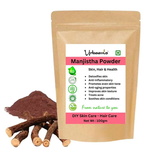 Manjistha Powder Filtered Natural Pure for Skin and Hair