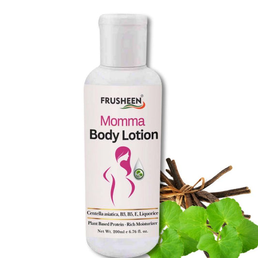 Frusheen Momma Body Lotion Deeply Nourishes and Moisturizes with Centella Asiatica, Aloe Vera