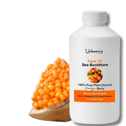 100% Pure Sea Buckthorn Oil, Natural Cold Pressed Himalayan Berry Oil