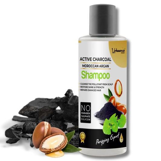 Activated Charcoal & Moroccan Argan Oil Shampoo for Haircare