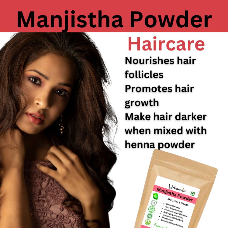 Manjistha Powder Filtered Natural Pure for Skin and Hair