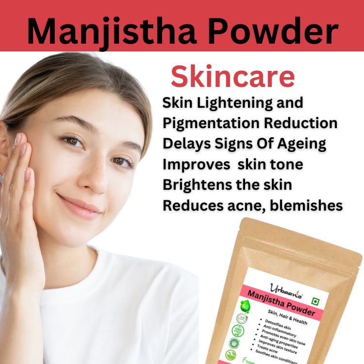 Manjistha Powder Filtered Natural Pure for Skin and Hair